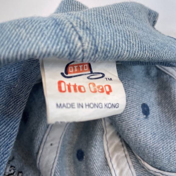 Vintage Southeast McDonalds Coca-Cola Coke Denim Otto Cap Hat Adjustable - Picture 6 of 6